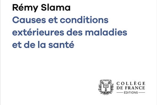Couverture de l'édition numérique de la leçon inaugurale de Rémy Slama