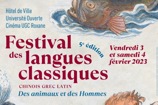 Visuel Festival lettres classiques Versailles 2023