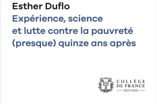 Cover of the digital edition of Prof. Esther Duflo's opening lecture