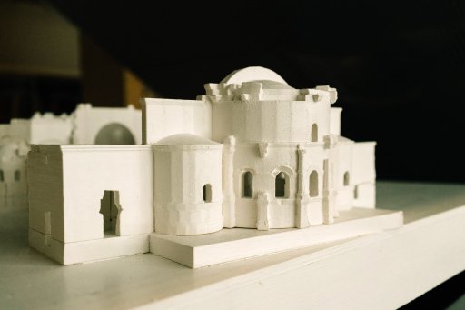 Model of the sanctuary of Saint Symeon-le-Stylite in Syria