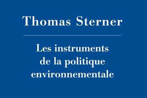 Cover of the print edition of Thomas Sterner's opening lecture