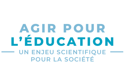 Agir pour l'éducation - Un enjeu scientifique pour la société (logo)