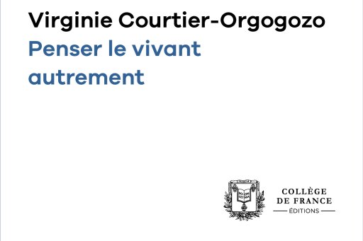 Cover of the digital edition of Prof. Virginie Courtier-Orgogozo's opening lecture