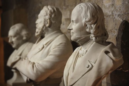 Bust statues for teachers