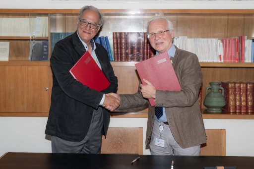 Signing of the New York University agreement