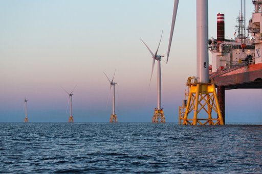 Éoliennes en eaux profondes