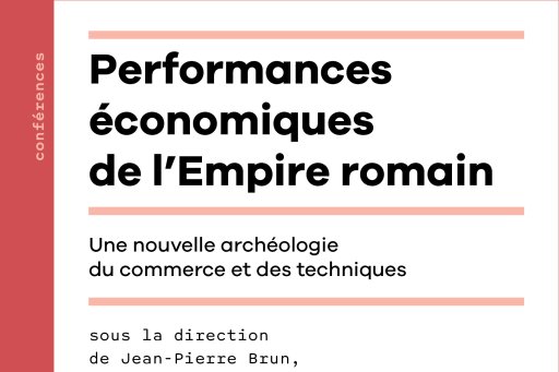 Cover of the printed edition of "Economic performance of the Roman Empire"