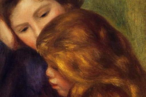 Jeune fille en train d'écrire