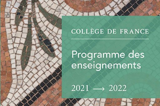 Programme des enseignements 2021-2022