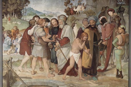 Fresque de Johann Friedrich Overbeck : The Selling of Joseph