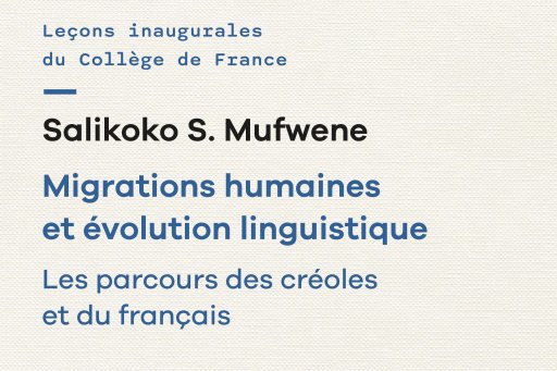 Couverture de l'édition imprimée de la leçon inaugurale de Salikoko S. Mufwene