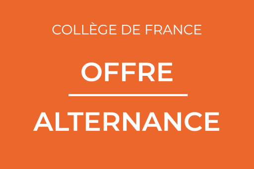 Collège de France – Offre alternance