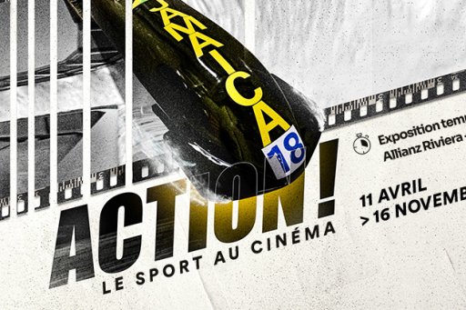 Affiche de l'ecposition "Action !"