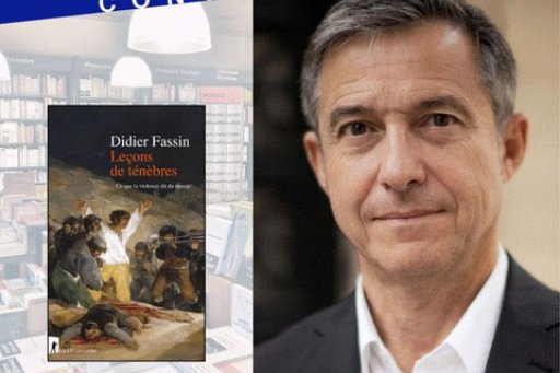 Visuel de présentation de la rencontre organisée par la librairie "Compagnie" avec Didier Fassin