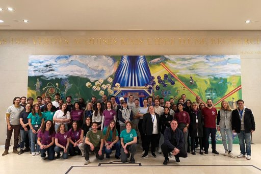 Equipe du Collège de France lors de la fête de la Science 2025