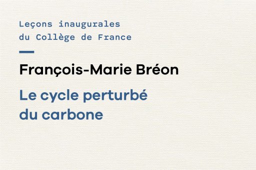 Couverture de l'édition imprimée de la leçon inaugurale de François-Marie Bréon