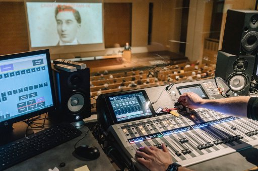 Captation par un régisseur du Collège de France
