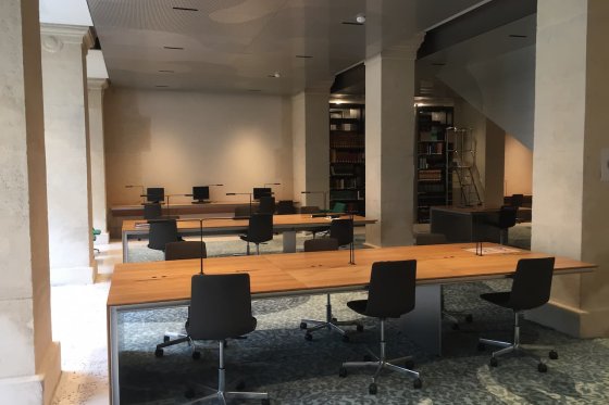 Byzantine library - Reading room