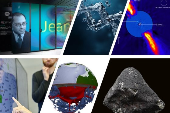 Visual illustrating Prof. Morbidelli's symposium 2023: Origins: from planets to life