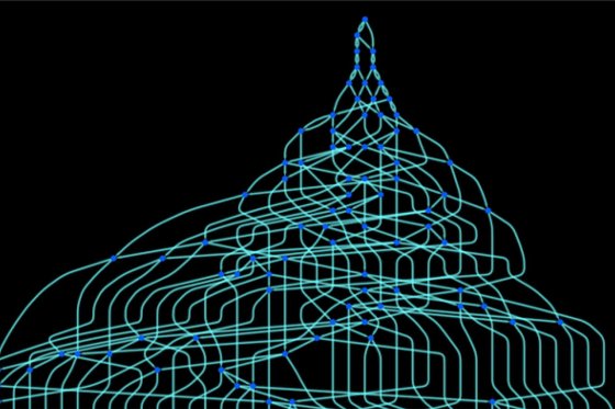 Multiway causal graph demonstrating alternate update progression paths to reach common distinct states