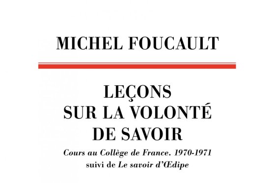 Leçons sur la volonté de savoir by Michel Foucault, Éditions du Seuil