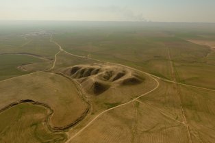 View of the plain surrounding the Bash Tapa site, Iraqi Kurdistan
