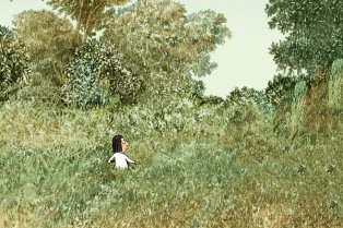 Les grands espaces, Catherine Meurisse, 2018, Éd. Dargaud (excerpt)