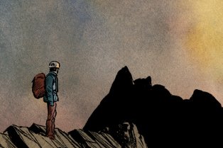 Vertiges, Jean-Marc Rochette, 2019, Éd. Daniel Maghen (excerpt)