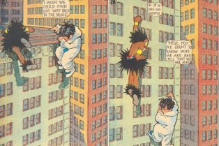 Little Nemo in Slumberland, Winsor McCay, 1909 (excerpt from plate)