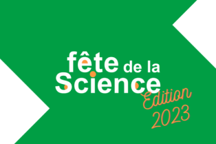 Visuel typographique Fête de la Science édition 2023