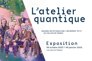 Visuel de l'exposition "L’atelier quantique : regards artistiques sur l'infiniment petit"