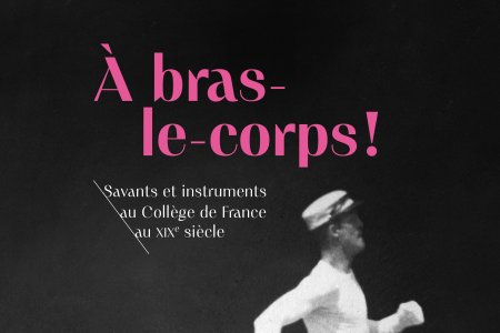 Un homme en train de courir sur fond noir