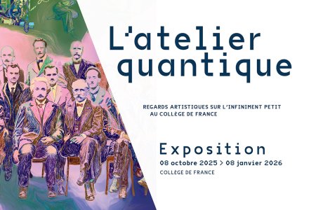 Visuel de l'exposition "L’atelier quantique : regards artistiques sur l'infiniment petit"