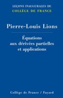 Équations aux dérivées partielles et applications