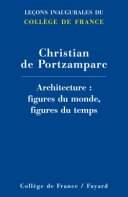 Architecture : figures du monde, figures du temps