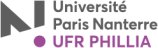 Logo d'université Paris Nanterre UFR PHILLIA