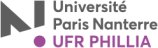 University of Paris Nanterre logo UFR PHILLIA