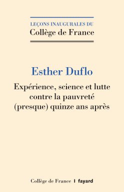 Cover of the print edition of Esther Duflo's opening lecture