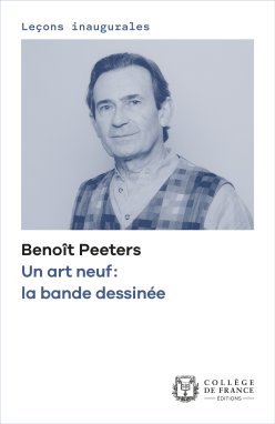 Couverture de l'édition numérique de la leçon inaugurale du Pr Benoît Peeters