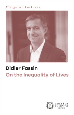Couverture de l'édition numérique en anglais de la leçon inaugurale de Didier Fassin "On the Inequality of Lives"