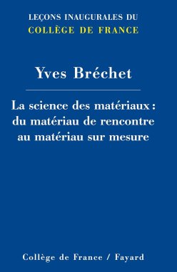 Couverture de l'édition imprimée de la leçon inaugurale du Pr Yves Bréchet