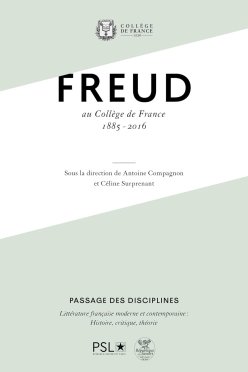 Couverture de l'édition imprimée de l'ouvrage "Freud au Collège de France"