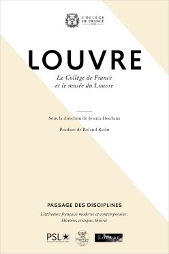 Couverture de l'édition imprimée de l'ouvrage "Louvre. Le Collège de France et le Louvre"