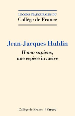 Couverture de l'édition imprimée de la LI du Pr Jean-Jacques Hublin