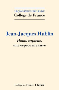 Couverture de l'édition imprimée de la LI du Pr Jean-Jacques Hublin