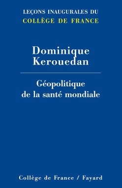 Couverture de l'édition imprimée de la leçon inaugurale de la Pr Dominique Kerouedan