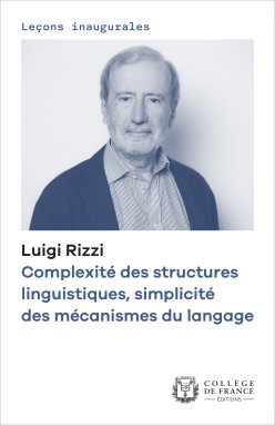 Couverture de l'édition numérique de la LI du Pr Luigi Rizzi