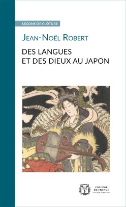 Couverture de l'édition imprimée de la leçon de clôture du Pr Jean-Noël Robert