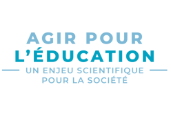 Agir pour l'éducation - A scientific challenge for society (logo)