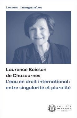 Couverture de l'édition numérique de la leçon inaugurale de la Pr Laurence Boisson de Chazournes